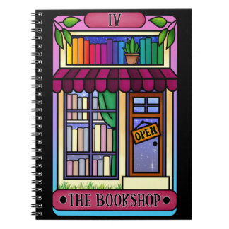 Das Tarot-Notebook des Buchladens Notizblock