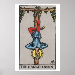 Das Tarot-Poster "Hanged Man" Poster