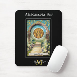 Das Tarotdeck 'The Distant Past' Ass der Münzen Mo Mousepad