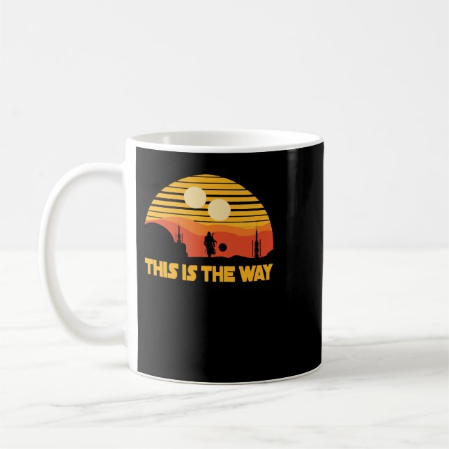 das Tatooine Clone War Classic T - Shirt Geschenk  Kaffeetasse (Links)