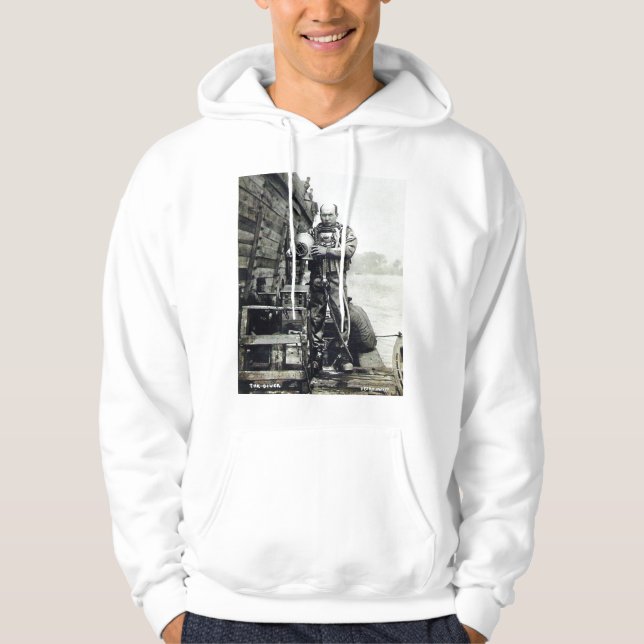 Das TaucherVintage Hoodie (Vorderseite)