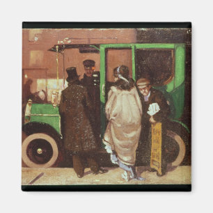 Das Taxi, c.1908-10 Magnet