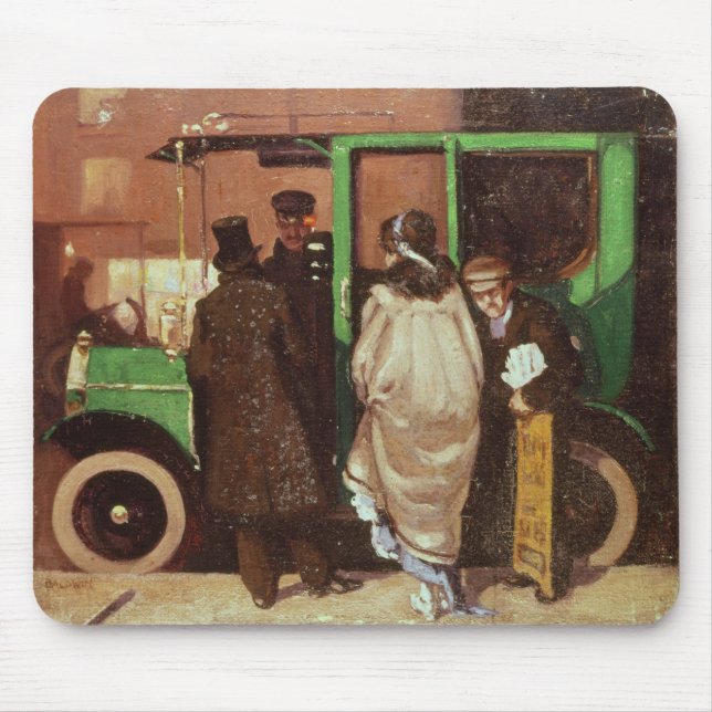 Das Taxi, c.1908-10 Mousepad (Vorne)