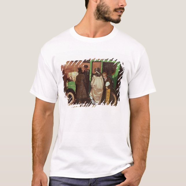 Das Taxi, c.1908-10 T-Shirt (Vorderseite)