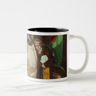 Das Taxi, c.1908-10 Zweifarbige Tasse