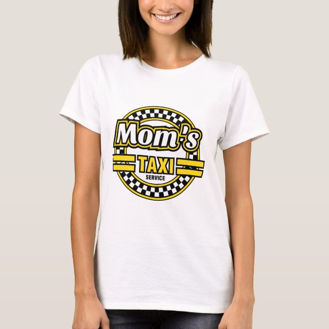Das Taxi-Logo der Mama T-Shirt (Vorderseite)