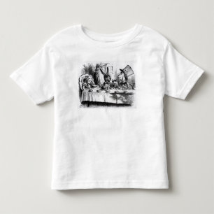 Das Tea-Party des Mad Hatter Kleinkind T-shirt