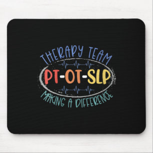 Das Team der weiblichen Pt Ot Sslp-Therapie macht  Mousepad
