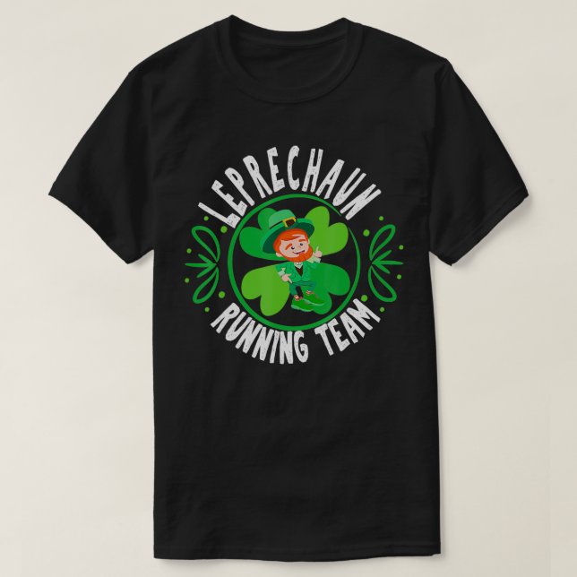 Das Team St Patricks Day Halbmarathon Funny T-Shirt (Design vorne)