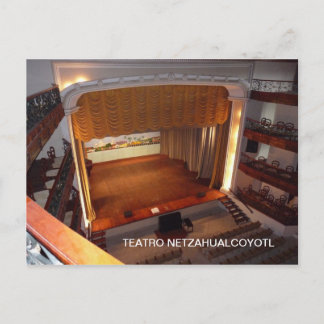 Das Teatro Netzahualcoyotl in Tlacotalpan Postkarte