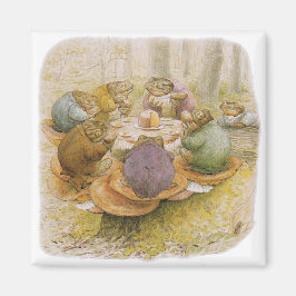 Das Tee-Party der Toads (von Beatrix Potter) Magnet