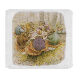Das Tee-Party der Toads (von Beatrix Potter) Schneidebrett