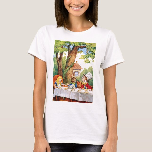 DAS TEE-PARTY DES MAD HATTER T-Shirt (Vorderseite)