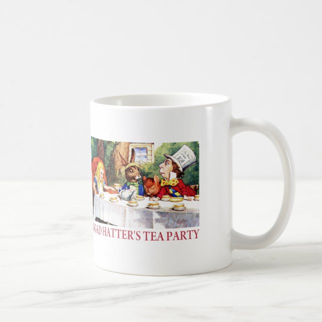 DAS TEE-PARTY DES MAD HATTER TASSE (Rechts)
