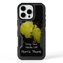 Das Telefon der Mama Behalte Ihre Hände ab