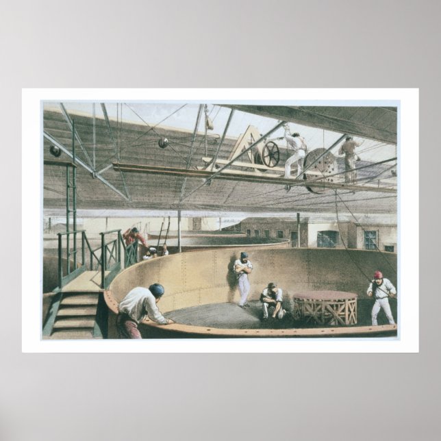 Das Telegrafenkabel in den Tanks an den beiden Poster (Vorne)