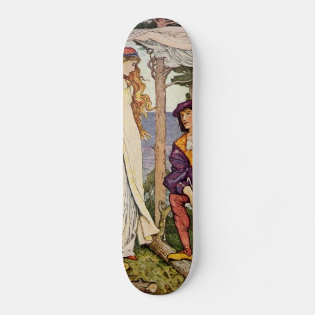 Das Tempest-Skateboard Skateboard (Vorderseite)