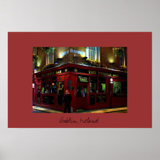 Das Temple-Bar Poster