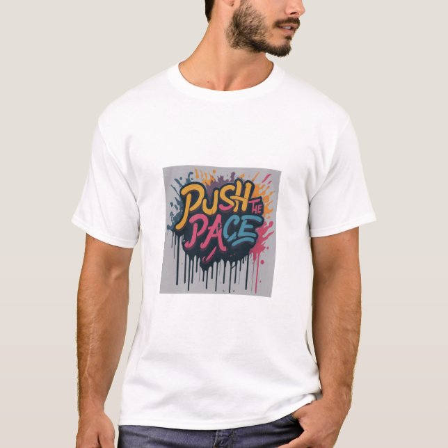 Das Tempo drücken T-Shirt (Vorderseite)