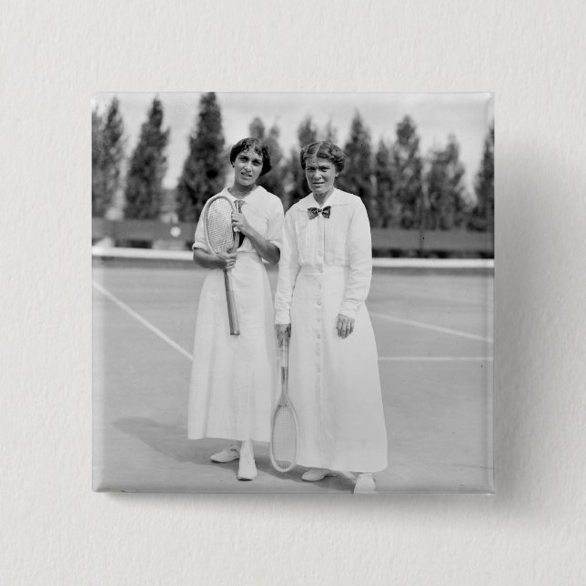 Das Tennis Champions, 1913 der Frauen Button (Vorderseite)