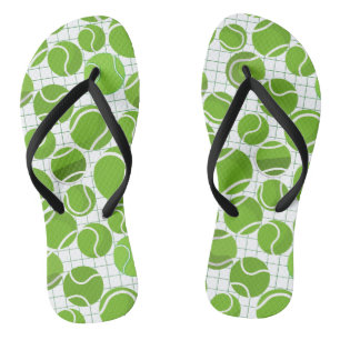 Das Tennisball-Muster Flip Flops