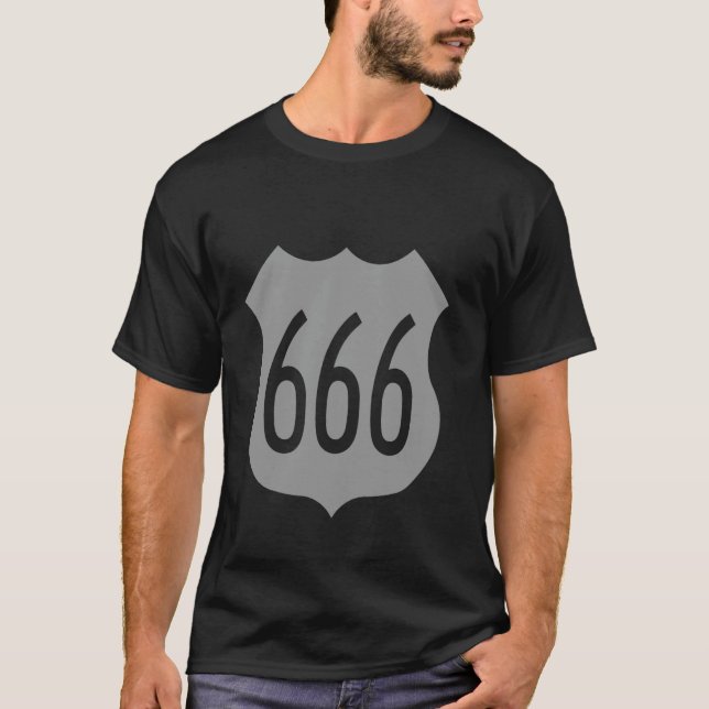 Das Teufels-Wegzeichen T-Shirt (Vorderseite)