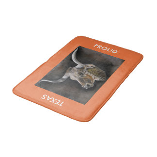 Das Texas Longhorn Badematte