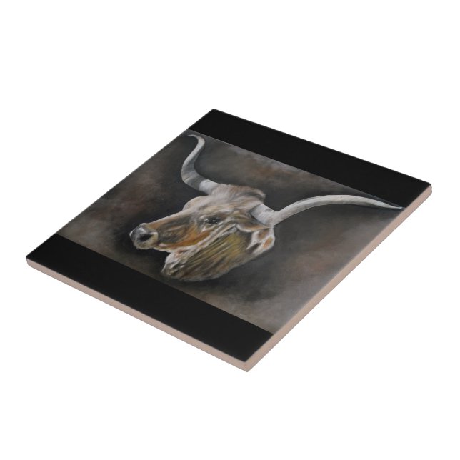 Das Texas Longhorn Fliese (Seite)