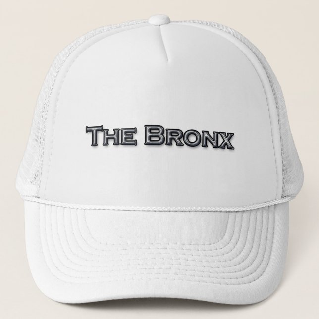 Das Text-Logo Bronx New York Truckerkappe (Vorderseite)