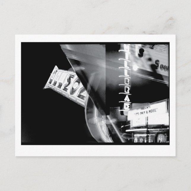 Das Theater: Das 20. Jahrhundert veraltet Postkarte (Vorderseite)