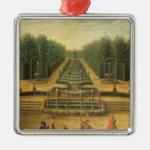 Das Theater d'Eau in Versailles Silbernes Ornament
