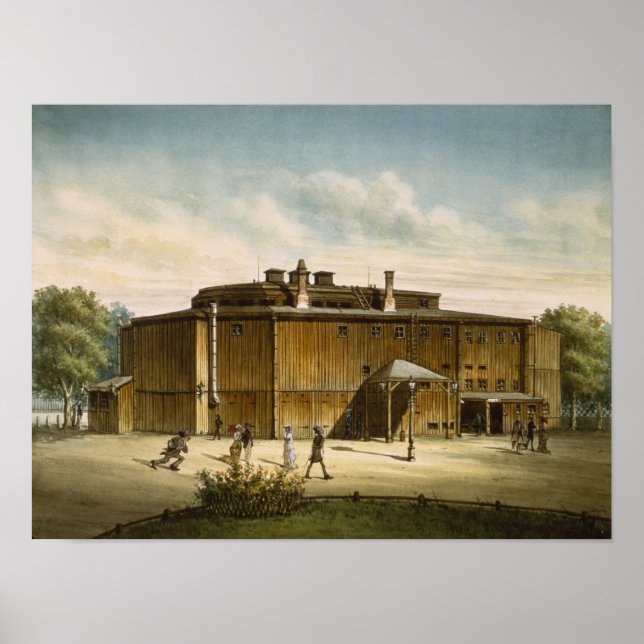 Das Theater in Dresden Poster (Vorne)