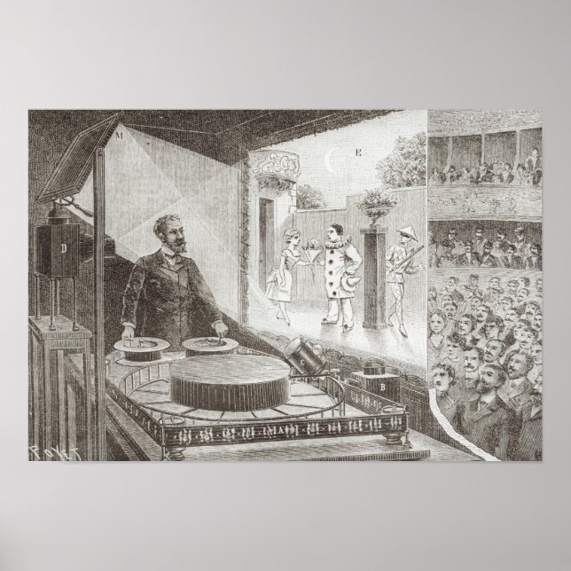 Das Theater Optique und sein Erfinder Poster (Vorne)