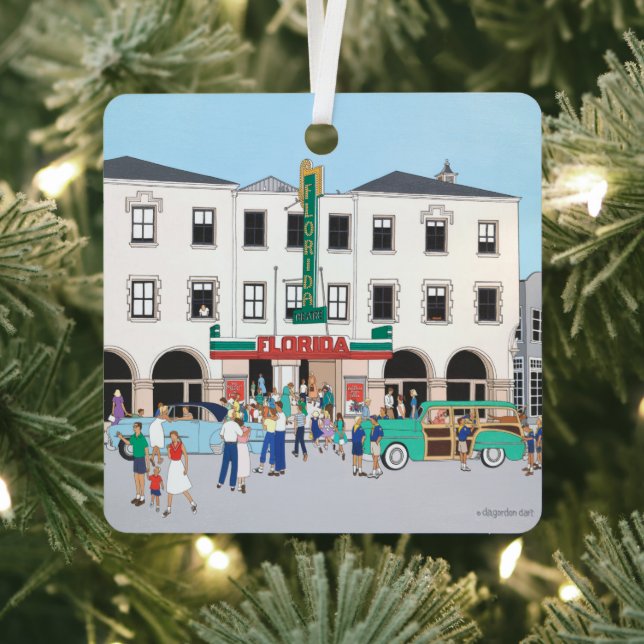 Das Theater von Florida Ornament Aus Metall (InSitu)