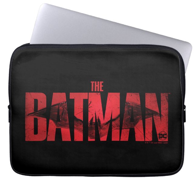 Das theatralische Logo von Batman Laptopschutzhülle (Vorderseite)