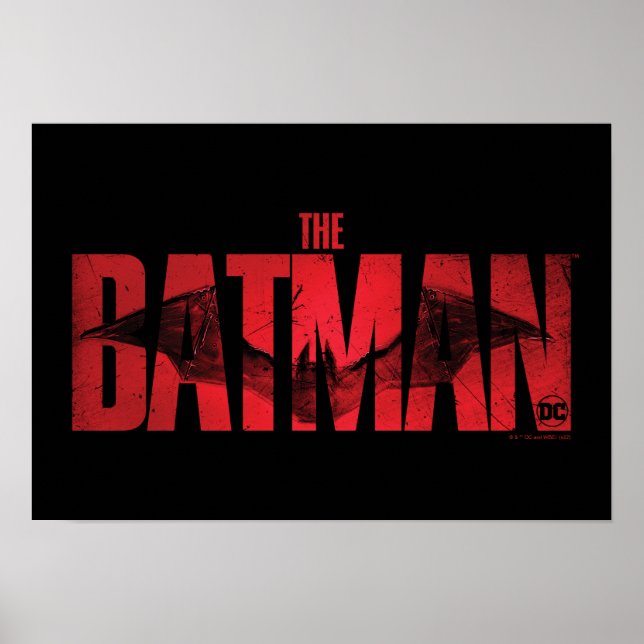 Das theatralische Logo von Batman Poster (Vorne)