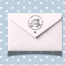 Das Thema Bandit Semi Truck Permastempel