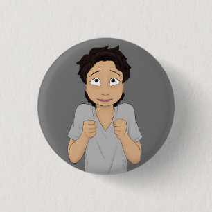 Das Thema, bevor sie ihr Herz zerquetscht erhält Button