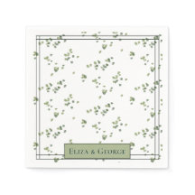 Das Thema Grüne Wälder in einer Hochzeit