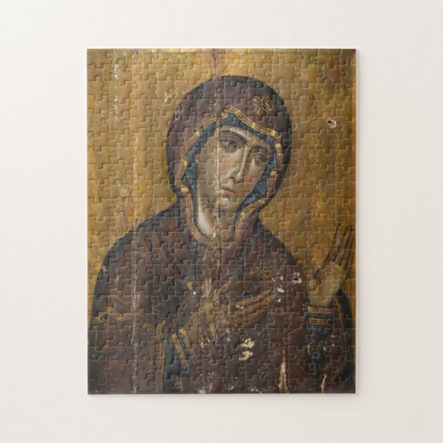 Das Theotokos (Jungfrau Mary)-Orthodoxe Icon Puzzle (Vertikal)
