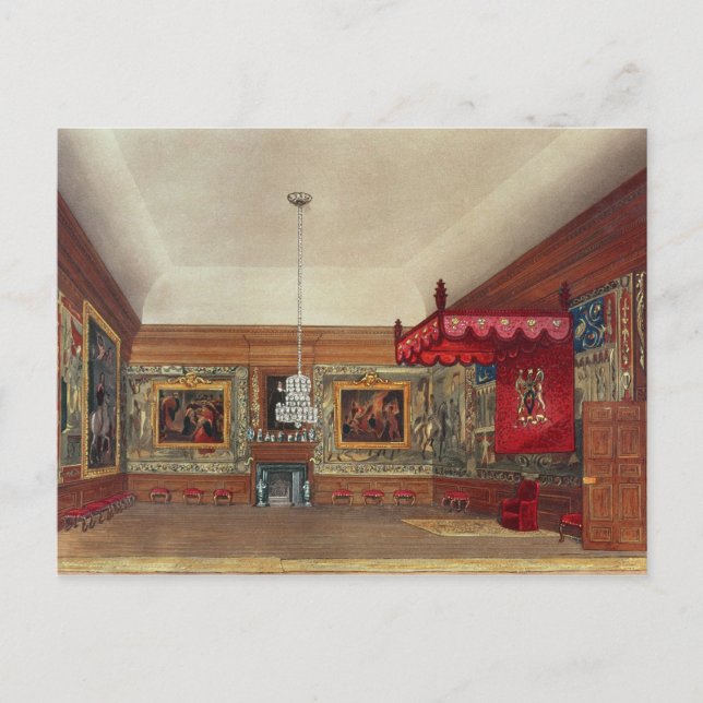 Das Throne Room, Hampton Court Postkarte (Vorderseite)