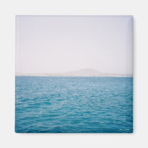 Das tiefe Blau Magnet