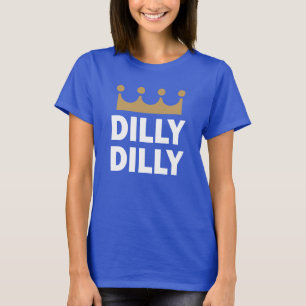 Das tiefe königliche Shirt der kcDillydilly-Frauen