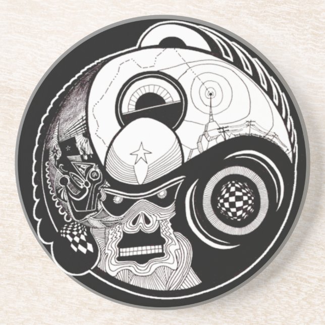 "Das Tier innerhalb" des Untersetzer (Vorne)