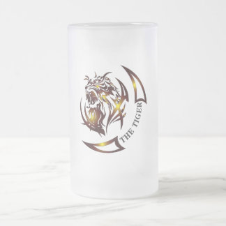 DAS TIGER Bierglas Mattglas Bierglas