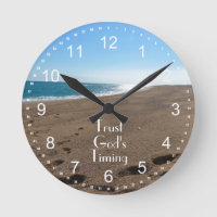 Das TIMING-Zitat-Strand des Vertrauens-Gottes