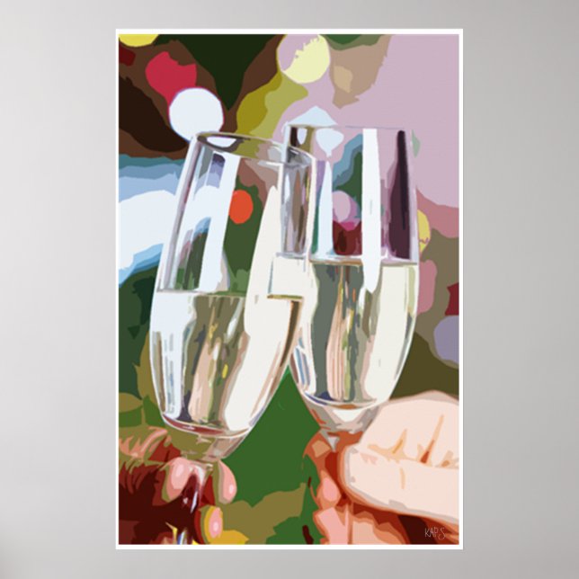 Das Toastplakat Poster (Vorne)