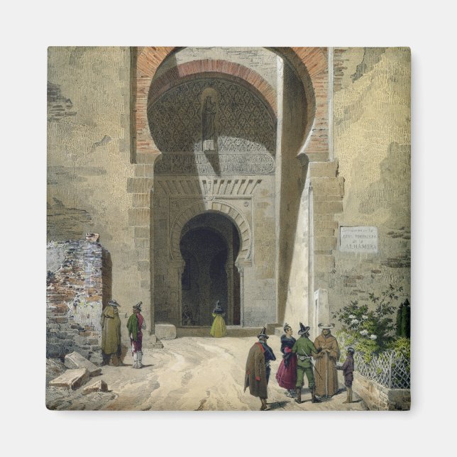 Das Tor der Gerechtigkeit, Eingang zur Alhambra, G Magnet (Vorne)