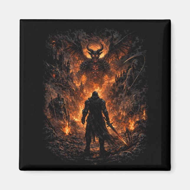 Das Tor des Infernos Magnet (Vorne)