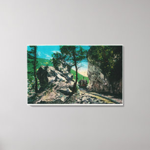 Das Tor des Teufels, LoweMt. Lowe, CA Leinwanddruck